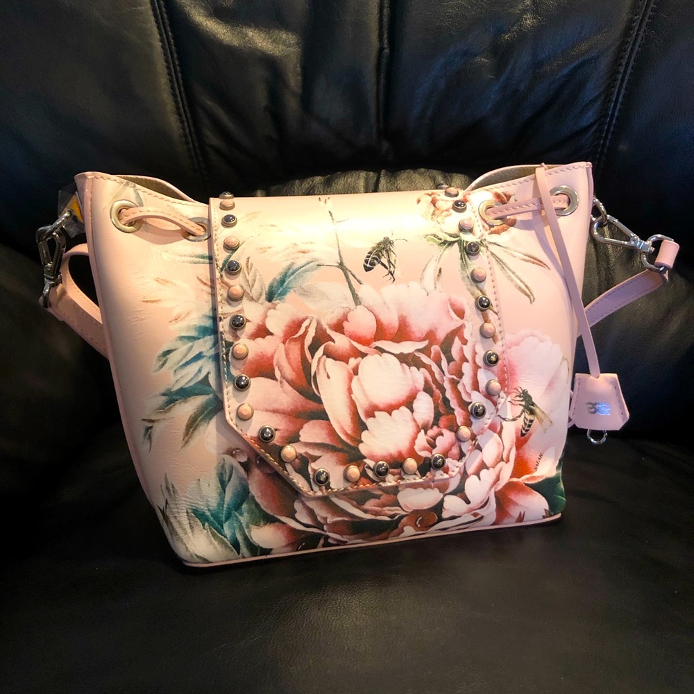 SALAR Italy pink crossbody